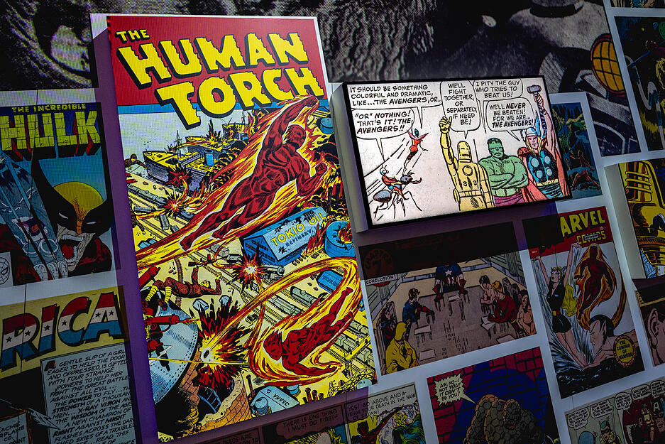 Ein führender Verlag in diesem Bereich ist Marvel.