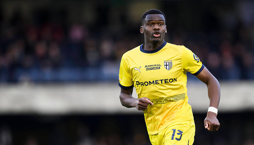Ange-Yoan Bonny von Parma Calcio hat wohl das Interesse des VfB Stuttgart geweckt.