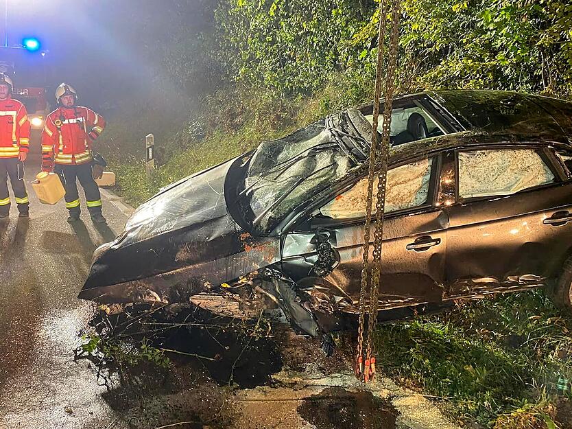 Totalschaden am Audi S5. Totalschaden am Audi S5.