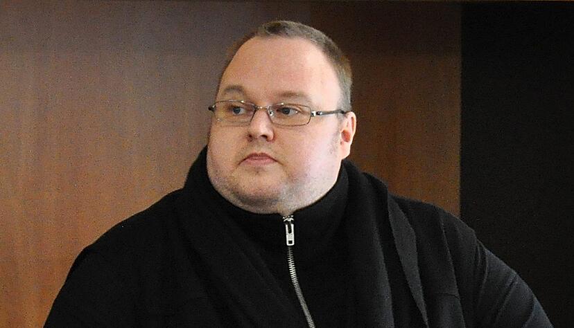 Kim Dotcom gibt sich kämpferisch. (Archivbild)