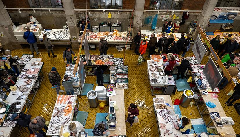 Die Fischhalle von Rijeka ist seit &uuml;ber 100Jahren Umschlagplatz f&uuml;r frische Ware aus der Kvarner-Bucht.