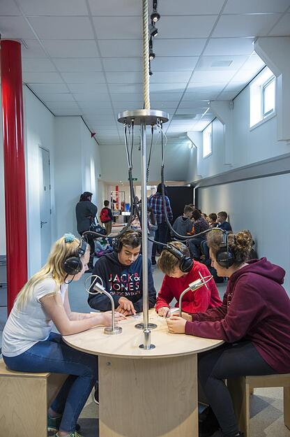 Laborschiff MS Experimenta in Heilbronn