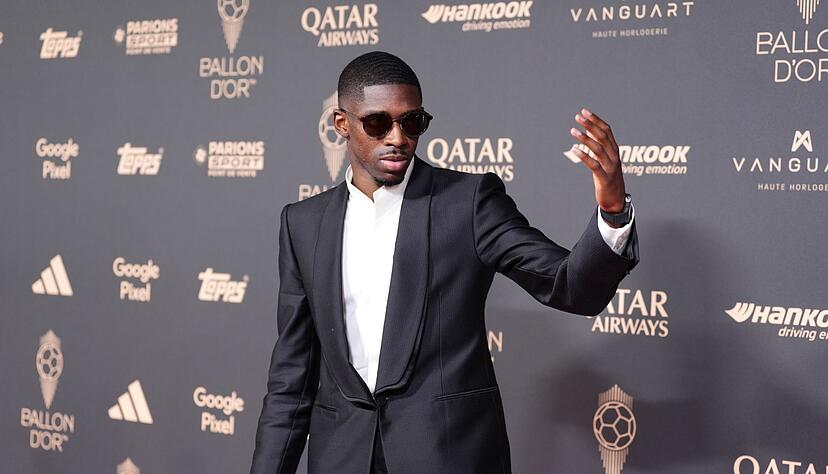Gewinner des Goldenen Balls: Ousmane Dembélé von Paris Saint-Germain.