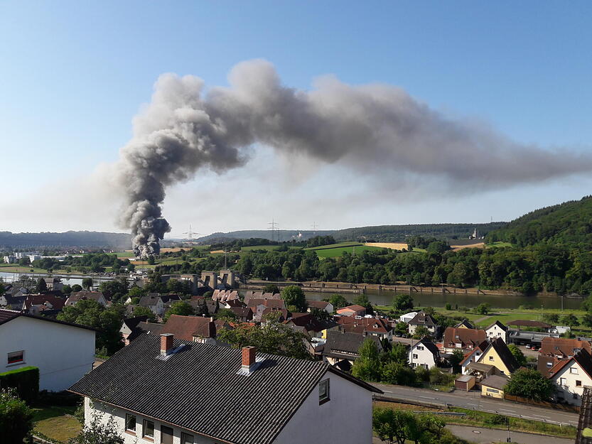 Brand in Ha&szlig;mersheim
