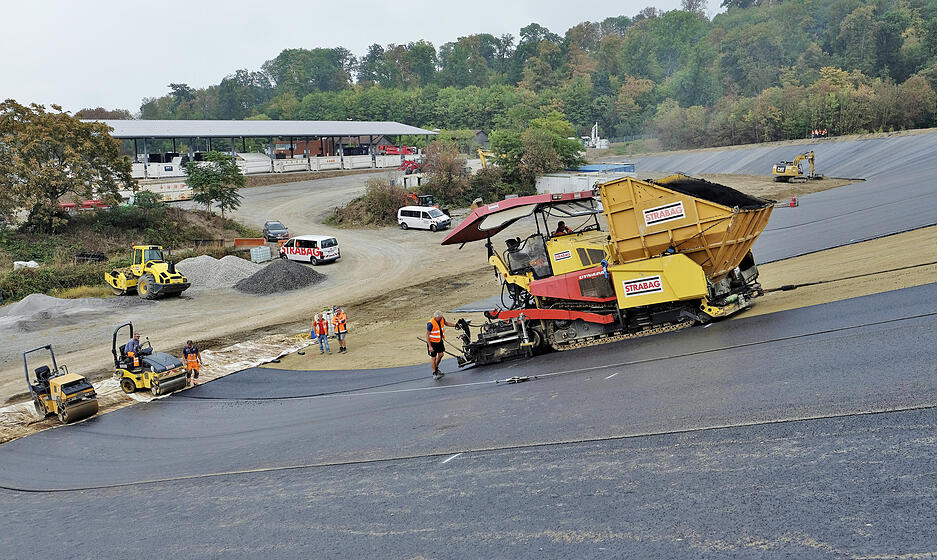 Abdichtung der Deponie Vogelsang