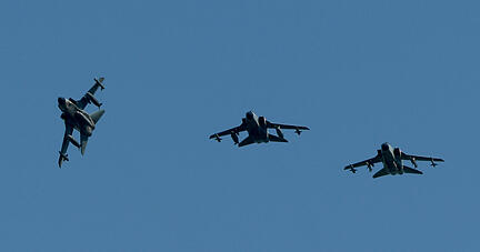 "Tornado"-Kampfjets wurden in den vergangenen Tagen im Kraichgau gesichtet. Themenfoto: dpa
