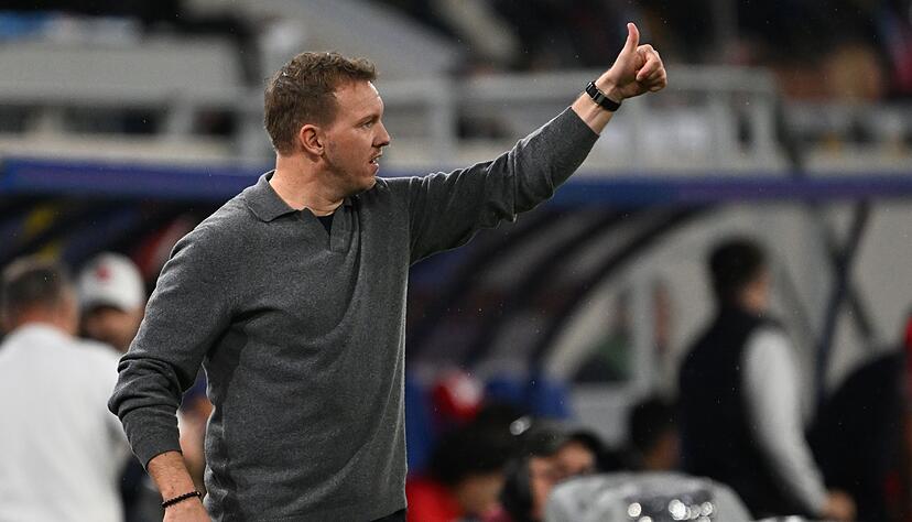 Julian Nagelsmann bereitet sein Team auf die Slowakei vor. Julian Nagelsmann bereitet sein Team auf die Slowakei vor.