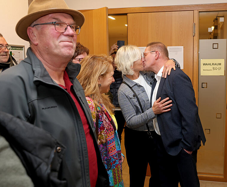 Eberhard Birk wird B&uuml;rgermeister von L&ouml;wenstein