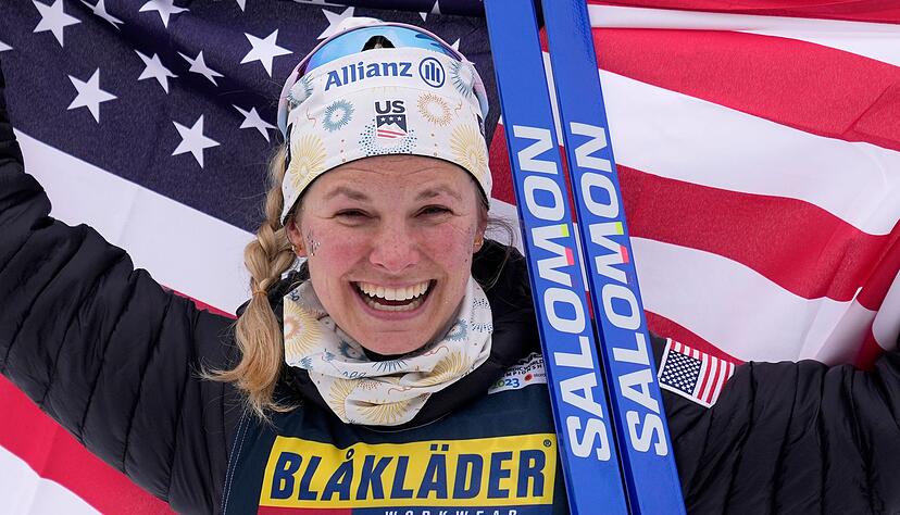 Jessie Diggins h&ouml;rt nach dieser Olympia-Saison auf. (Archivfoto)