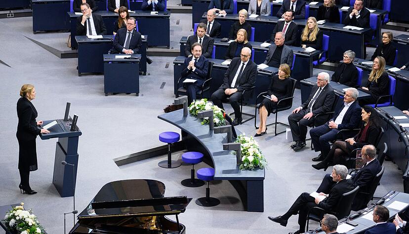 Die Spitzen der deutschen Politik nehmen Abschied von der fr&uuml;heren Bundestagspr&auml;sidentin S&uuml;ssmuth