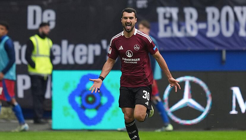 Dieses Bild wird es beim 1. FC N&uuml;rnberg wohl nicht mehr geben: Mahir Emreli beim Torjubel.