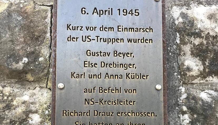 Seit 2011 befindet sich an der Schweinsbergstraße 46 dieses Schild.
Foto: Krauth Seit 2011 befindet sich an der Schweinsbergstraße 46 dieses Schild.
Foto: Krauth