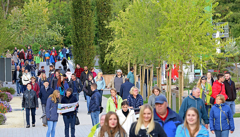 BUGA Bundesgartenschau Heilbronn, vorletzter Tag