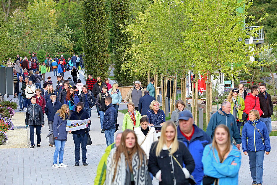 BUGA Bundesgartenschau Heilbronn, vorletzter Tag