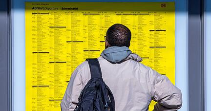 Der Abfahrtsplan ist das Ideal: Verspätungen oder Zugausfälle sind aber an der Tagesordnung. Der Abfahrtsplan ist das Ideal: Verspätungen oder Zugausfälle sind aber an der Tagesordnung.