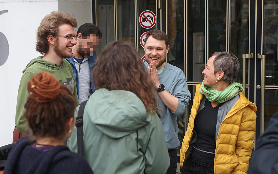 Prozess gegen Klimaaktivisten am Amtsgericht Heilbronn