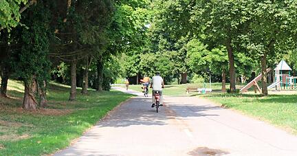 Der Radweg am Neckar führt durch parkähnliches Gelände. Viele Sitzgelegenheiten laden zum Verweilen ein. Die jetzt abgegebene Absichtserklärung mit dem RP sieht vor, dass das Land diesen Weg vorläufig nicht antastet. Der Radweg am Neckar führt durch parkähnliches Gelände. Viele Sitzgelegenheiten laden zum Verweilen ein. Die jetzt abgegebene Absichtserklärung mit dem RP sieht vor, dass das Land diesen Weg vorläufig nicht antastet.