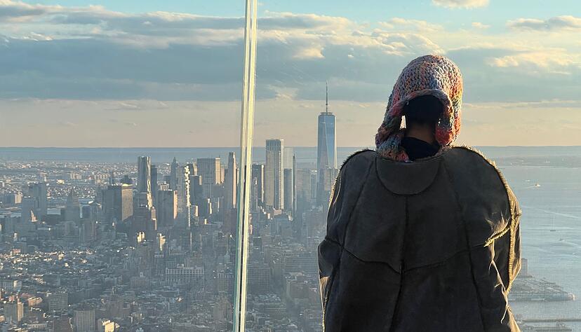 Blick nach Downtown. Blick nach Downtown.