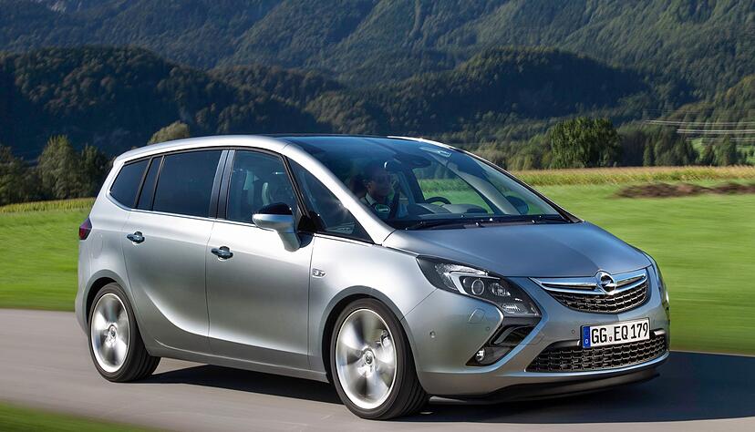 Viel Platz verpackt in kompaktem Format: Der Zafira von Opel in der dritten Generation.