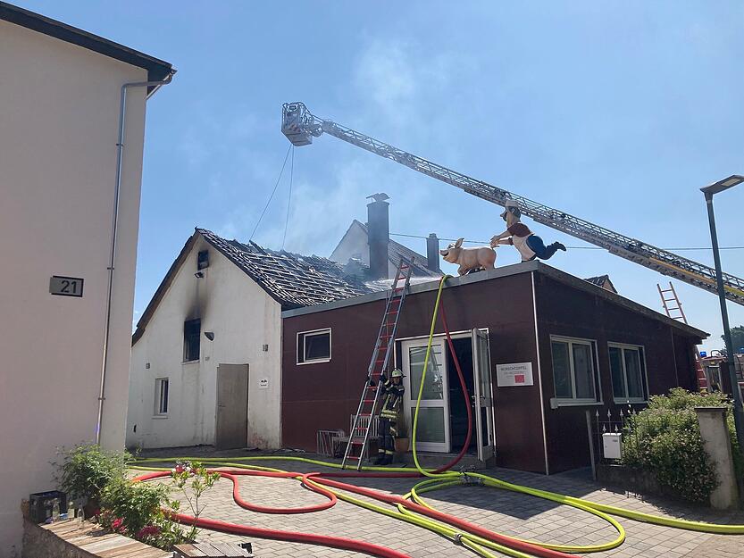 Brand in Untereisesheim