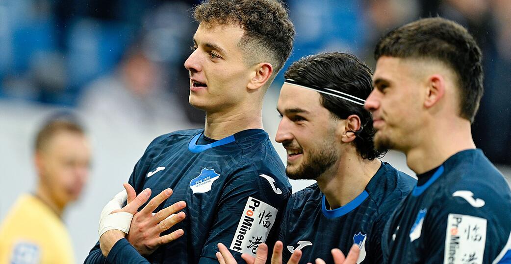 Das Kosovo-Trio der TSG mit Fisnik Asllani (links), Leon Avdullahu und Albian Hajdari k&ouml;nnte schneller als gedacht wieder zusammen auf dem Rasen stehen.