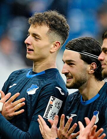 Das Kosovo-Trio der TSG mit Fisnik Asllani (links), Leon Avdullahu und Albian Hajdari k&ouml;nnte schneller als gedacht wieder zusammen auf dem Rasen stehen.