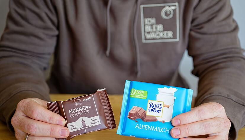 Ritter Sport sieht durch den Haferriegel nach eigenen Angaben seine Marke bedroht. (Archivbild) Ritter Sport sieht durch den Haferriegel nach eigenen Angaben seine Marke bedroht. (Archivbild)