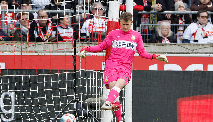 Alexander N&uuml;bel: Wenig zu tun. In der 57. Minute einmal getestet aus der Distanz. N&uuml;bel war schnell unten und parierte. Note: 3