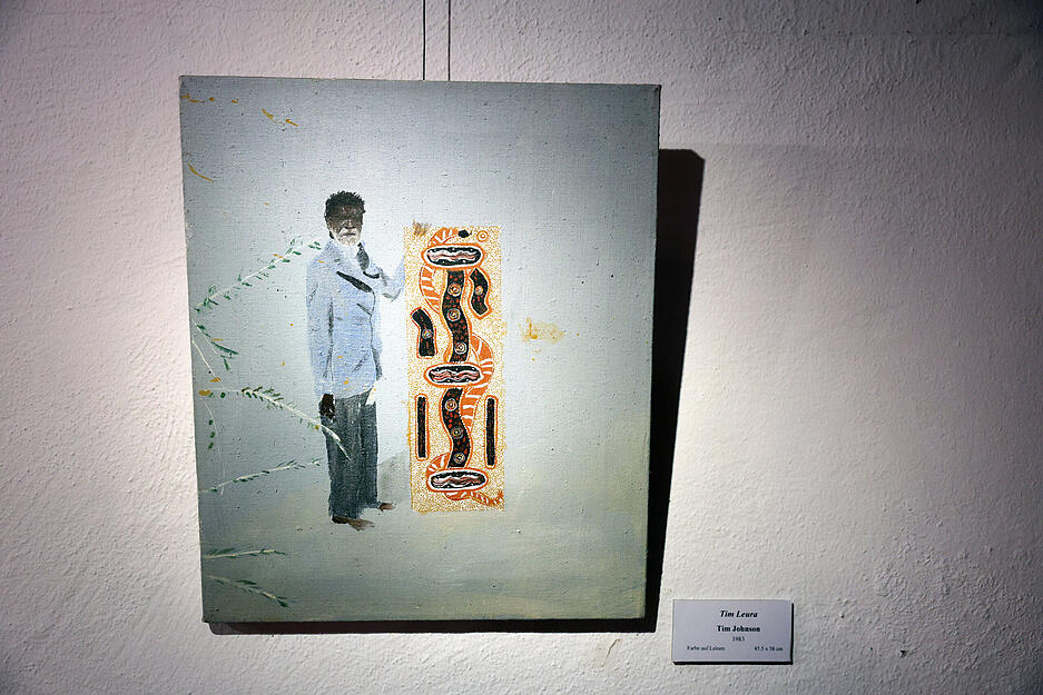 Präzision und Geduld: Der Aufbau der Ausstellung erforderte tagelange Arbeit und Feingefühl.