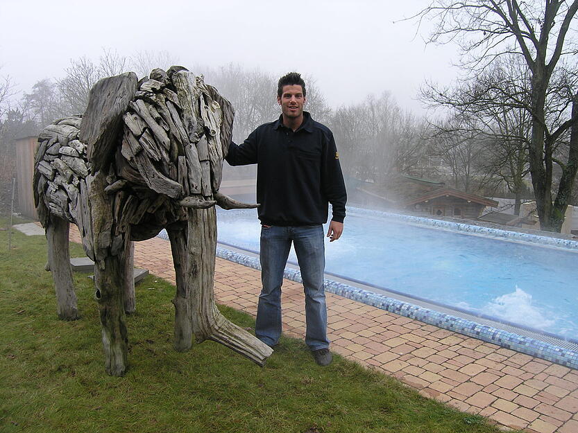 2010: Schwitzen wie in der Serengeti. Bad Rappenauer Rappsodie hat den Saunabereich erweitert. 2010: Schwitzen wie in der Serengeti. Bad Rappenauer Rappsodie hat den Saunabereich erweitert.