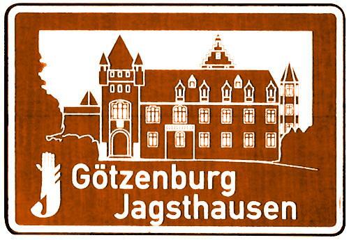 G&ouml;tzenburg 
Autobahnschilder 
Hinweisschilder