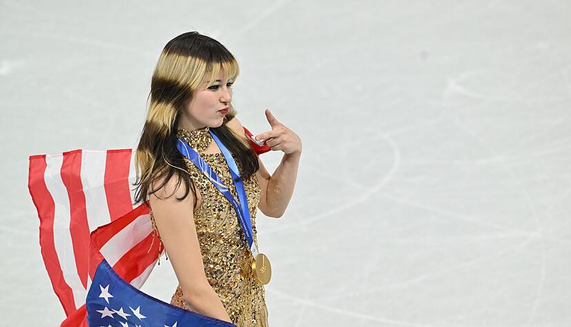 Alysa Liu lief unbeschwert zum Olympiasieg.