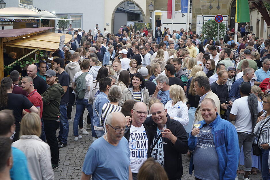 Weindorf Öhringen 2023: Eindrücke von Samstag