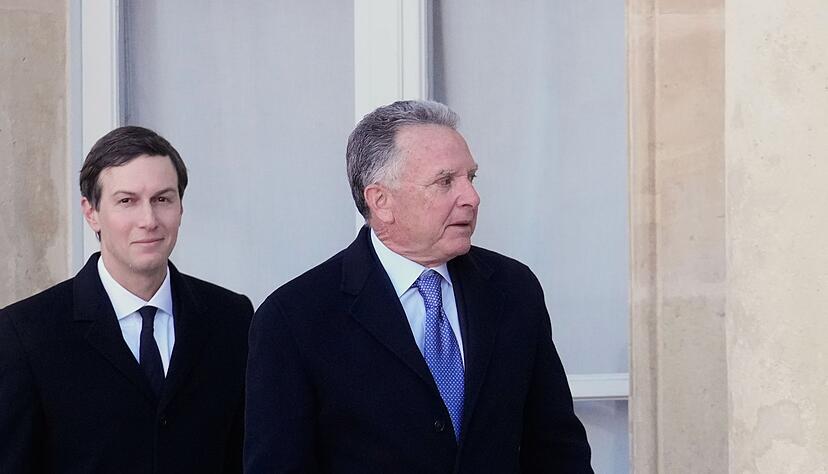 Gestern Gespr&auml;che mit dem Iran, heute Milit&auml;rbesuch - Jared Kushner und Steve Witkoff sind zentrale Figuren in Trumps Nahost-Politik. (Archivbild)