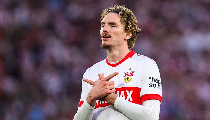 Nick Woltemade nimmt Abschied vom VfB Stuttgart und wechselt nach England.