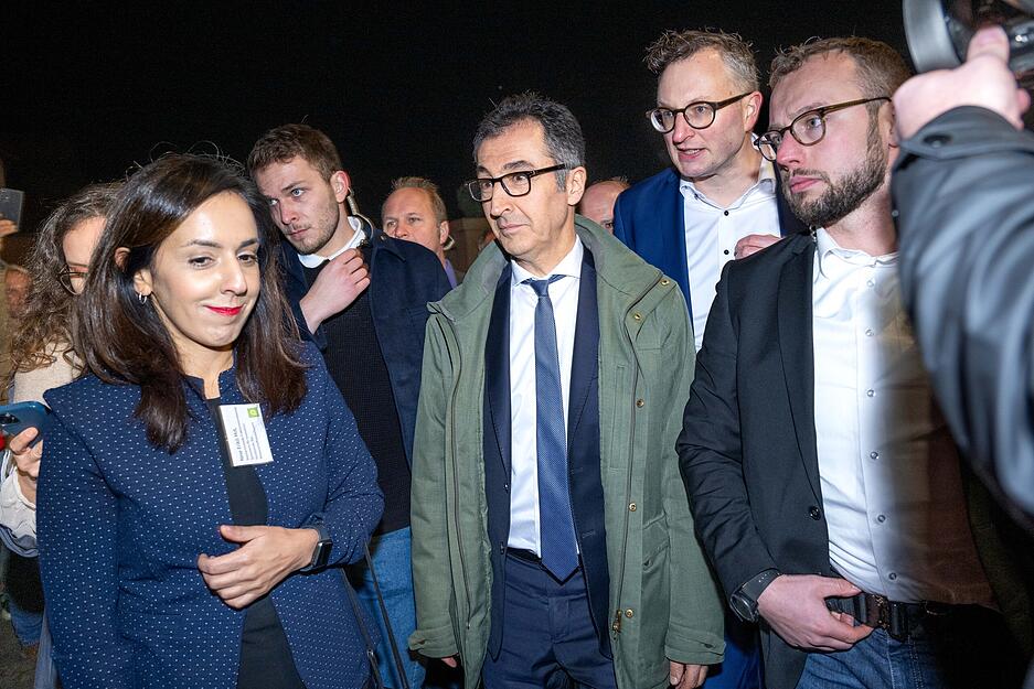 Bürgerforum der Grünen mit Ministerpäsident Winfried Kretschmann und Minister Cem Özdemir