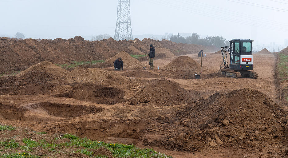 Ausgrabungen auf Campus-Baustelle Ausgrabungen auf Campus-Baustelle