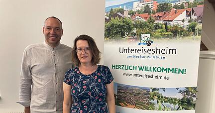 Stellvertreter des Bürgermeisters: Dirk Dierolf und Elke Rebscher.
Foto: Simon Gajer