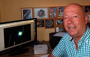 Bei Hansjürgen Köhler von CENAP läuft wegen der Starlink-Satelliten die Hotline heiß. Foto: privat Bei Hansjürgen Köhler von CENAP läuft wegen der Starlink-Satelliten die Hotline heiß. Foto: privat