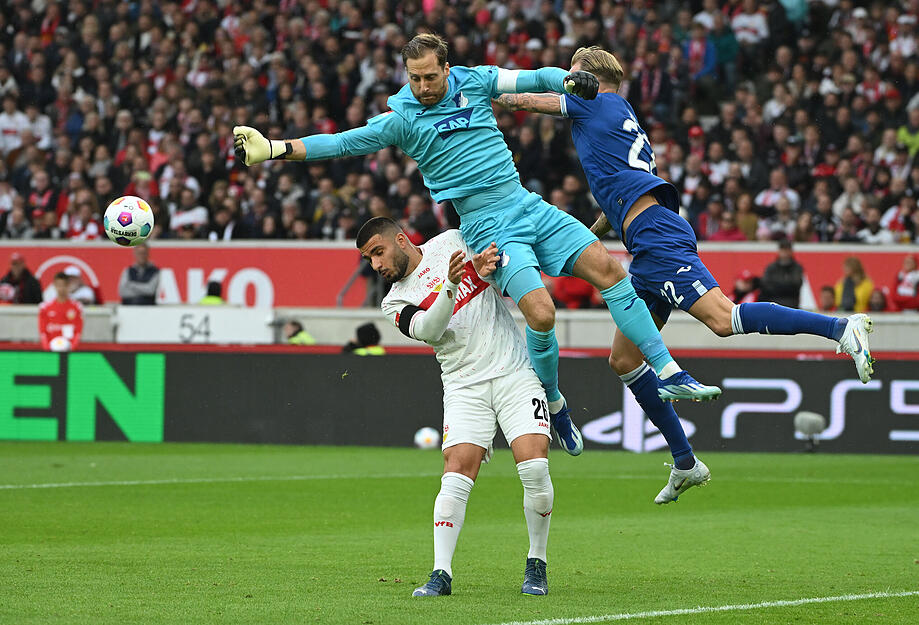 Deniz Undav konnte den VfB Stuttgart zwar noch auf 2:3 ranbringen, aber...