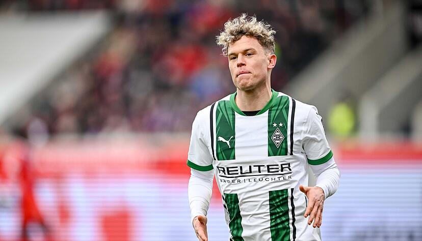 Robin Hack traf zur F&uuml;hrung und erzielte das 3:0.