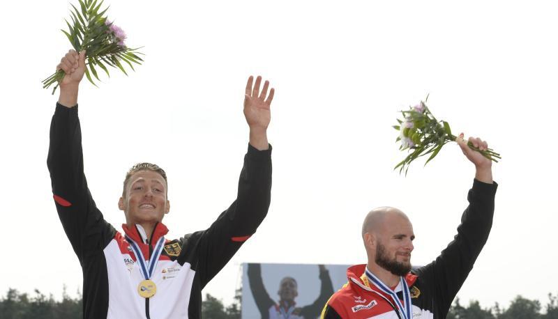 Yul Oeltze (l) und Peter Kretschmer gewannen Gold. Yul Oeltze (l) und Peter Kretschmer gewannen Gold.