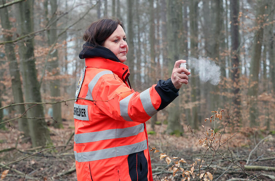 Damit solche Eins&auml;tze erfolgreich verlaufen, m&uuml;ssen Rettungshunde einmal pro Jahr eine Pr&uuml;fung ablegen.