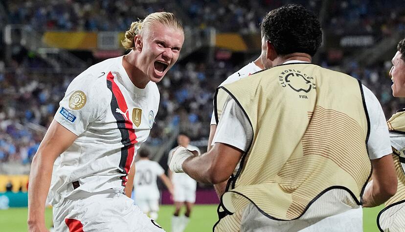 Da jubelte Erling Haaland noch nach seinem 2:2.