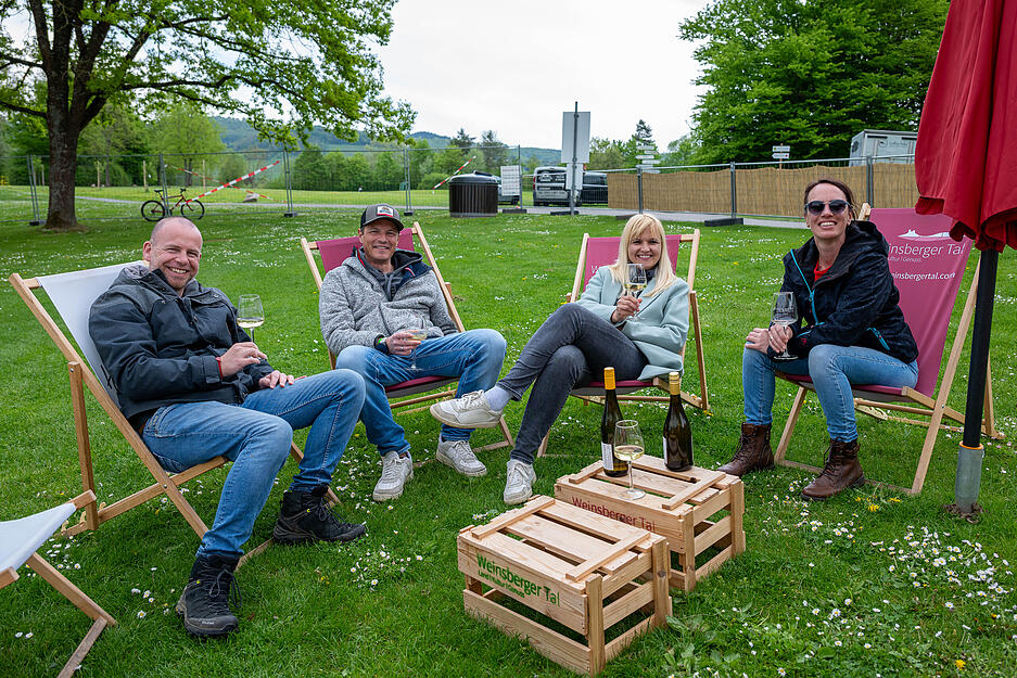 F&uuml;r die Besucher steht der Genuss im Vordergrund.