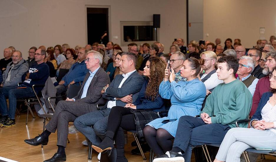 Besucher des Stimme-Wahlchecks konnten bei der Veranstaltung auf dem Heilbronner Bildungscampus live an Umfragen teilnehmen.