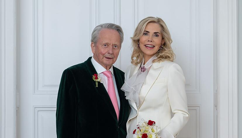 Das Paar heiratete in einer privaten Zeremonie.