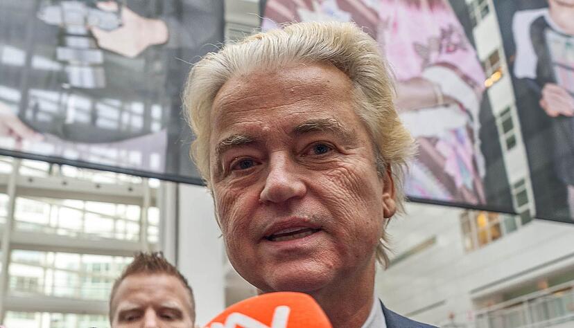 Der radikal-rechte Populist Geert Wilders muss wohl zurück auf die Oppositionsbank.