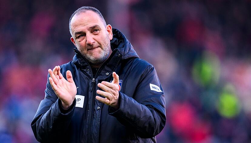 Frank Schmidt sieht den 1. FC Heidenheim auf dem richtigen Weg.