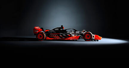 Audi wird zur Saison 2026 in die Formel 1 einsteigen. Audi wird zur Saison 2026 in die Formel 1 einsteigen.